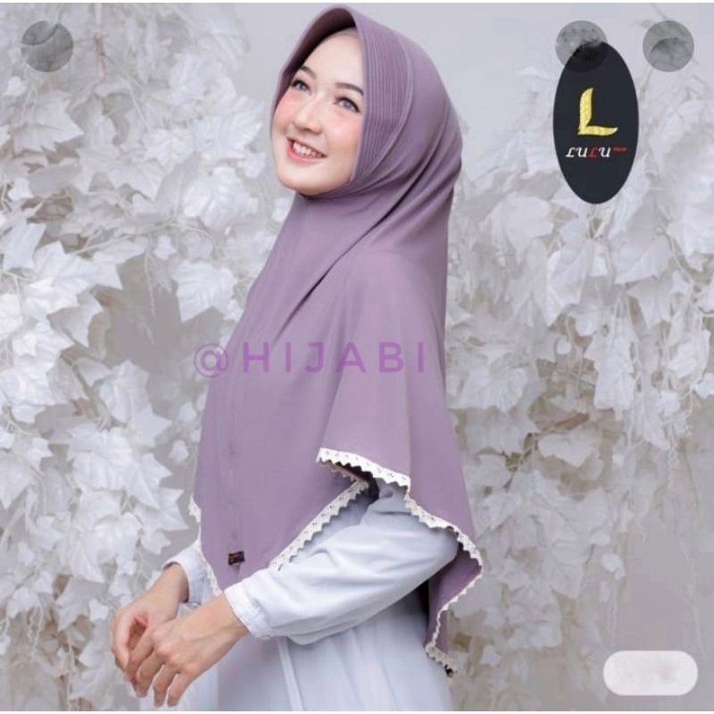 Terbaru Himar Dayli Hijab Instan Sehari hari Renda Ori Lulu Hijab