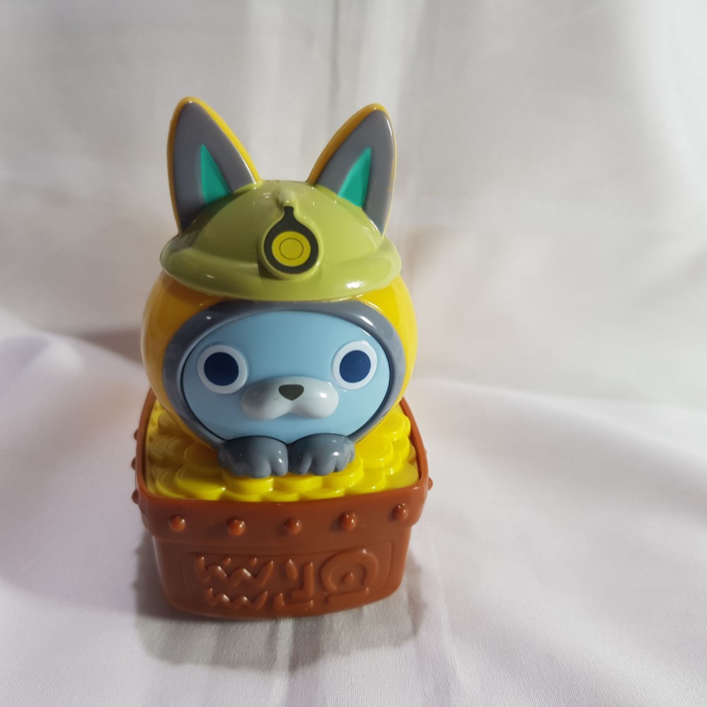 yokai watch usapyon treasure trolly mc donald happy meal mainan anak yokai watch mainan anak hadiah