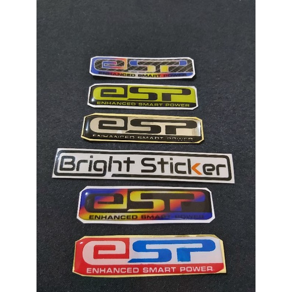 STICKER EMBLEM ESP TIMBUL 3D