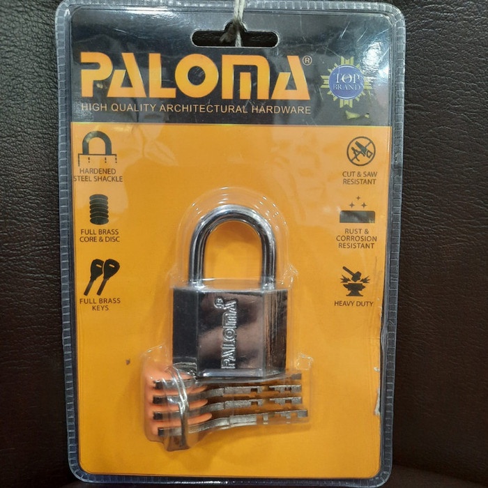 Paloma Gembok Kunci Padlock PLP 501 P-500 40MM Short CH