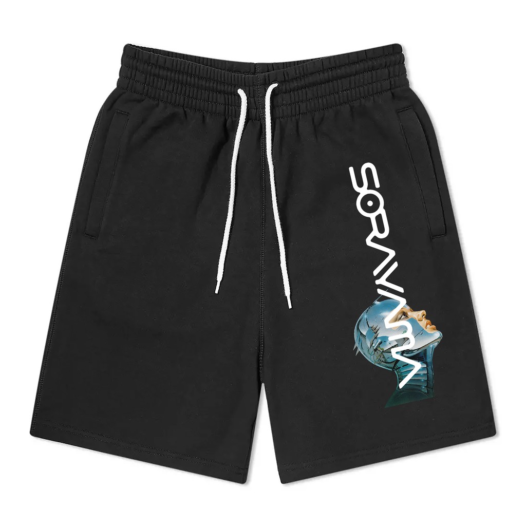 Hajime Sorayama Homage Sweatshorts