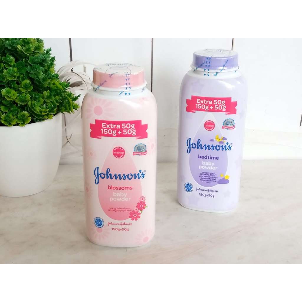 Johnson's (Johnsons) Baby Powder 150g+50g