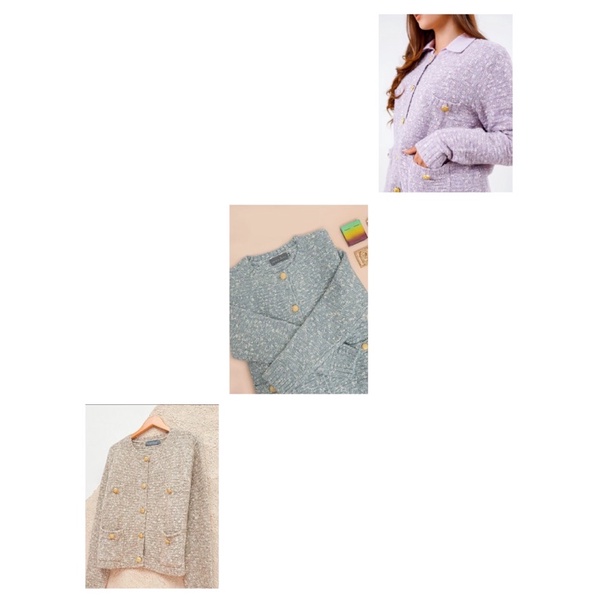 lydia tweed benang jarum buttonscarves