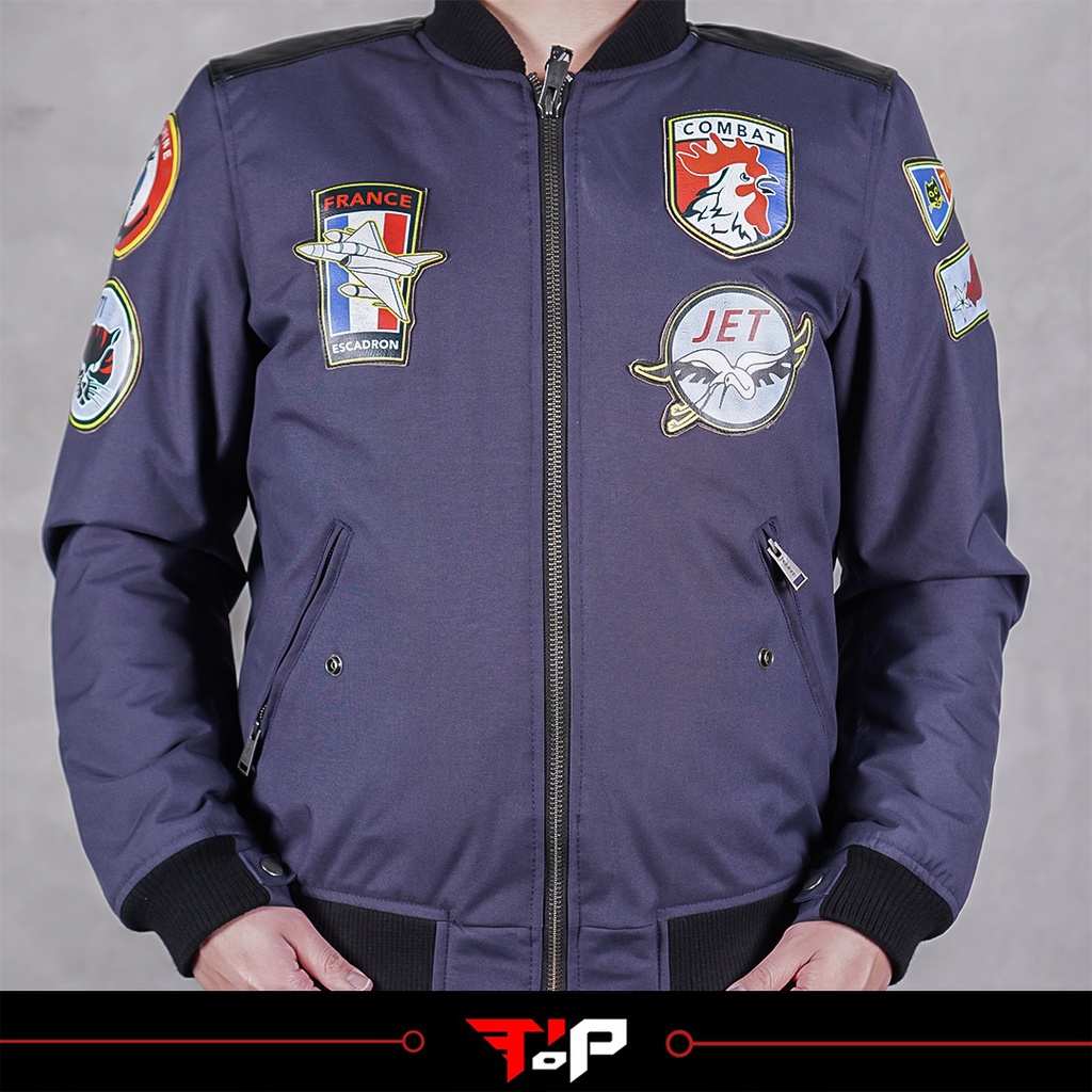 HELSTONS JACKET LYNX TISSU NYLON BLUE JAKET MOTOR WATERPROOF