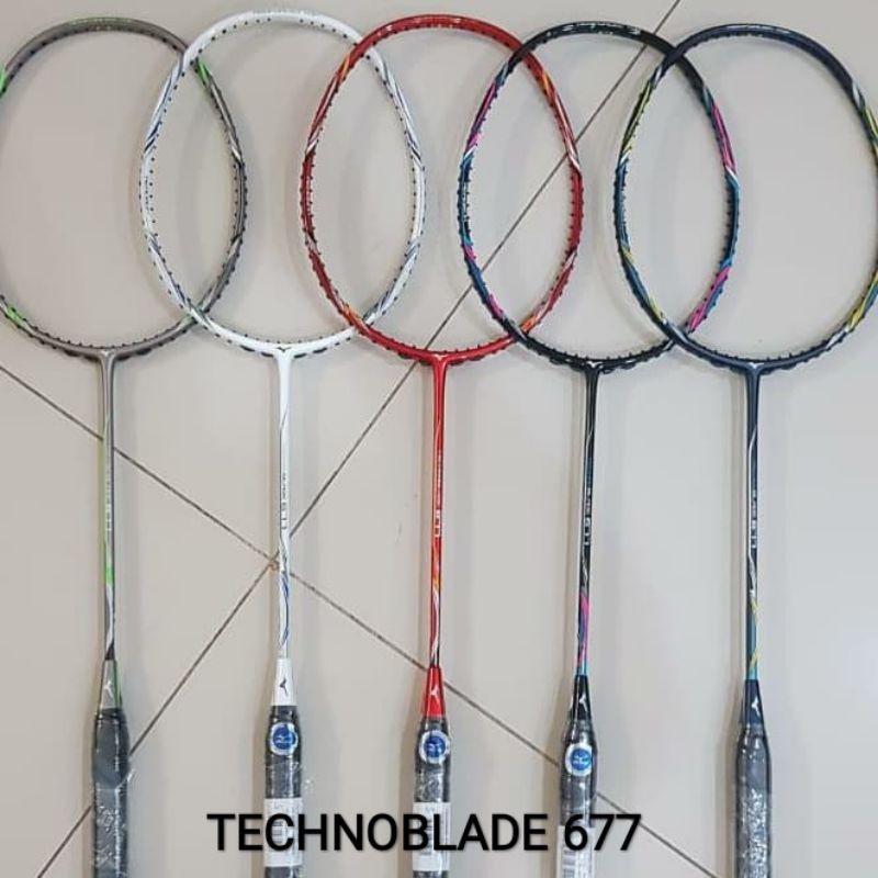 RAKET BADMINTON MIZUNO TECHNO BLADE 677 ORIGINAL
