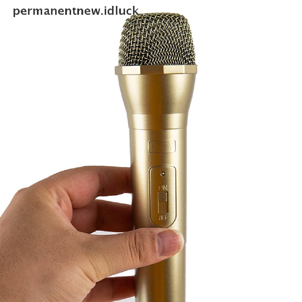 Luckypermanent Mainan Microphone Imitasi Untuk Properti Fotografi Anak