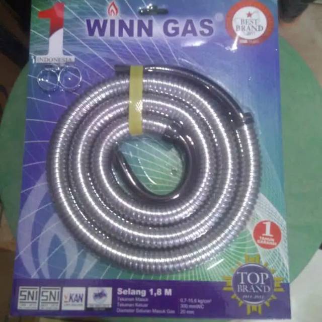 Selang  WINN gas selang flexible 1,8meter