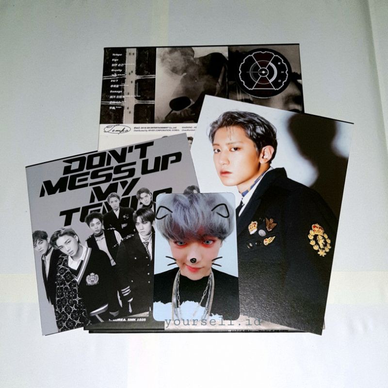 EXO ALBUM DON'T MESS UP MY TEMPO DMUMT CHANYEOL SET ALLEGRO VER FULLSET