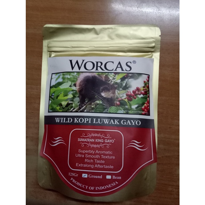 

WORCAS KOPI LUWAK GAYO 125gr