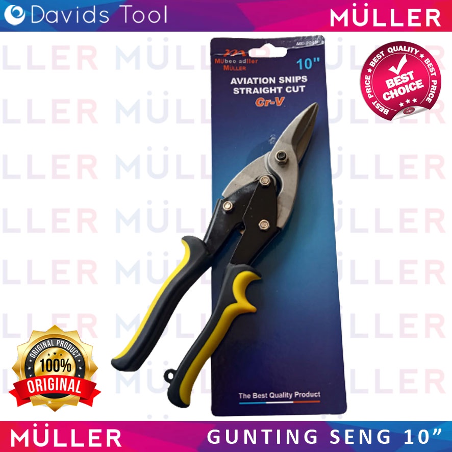 Gunting Baja Ringan Seng Holo Galvalum Hollow 10 Inch Muller