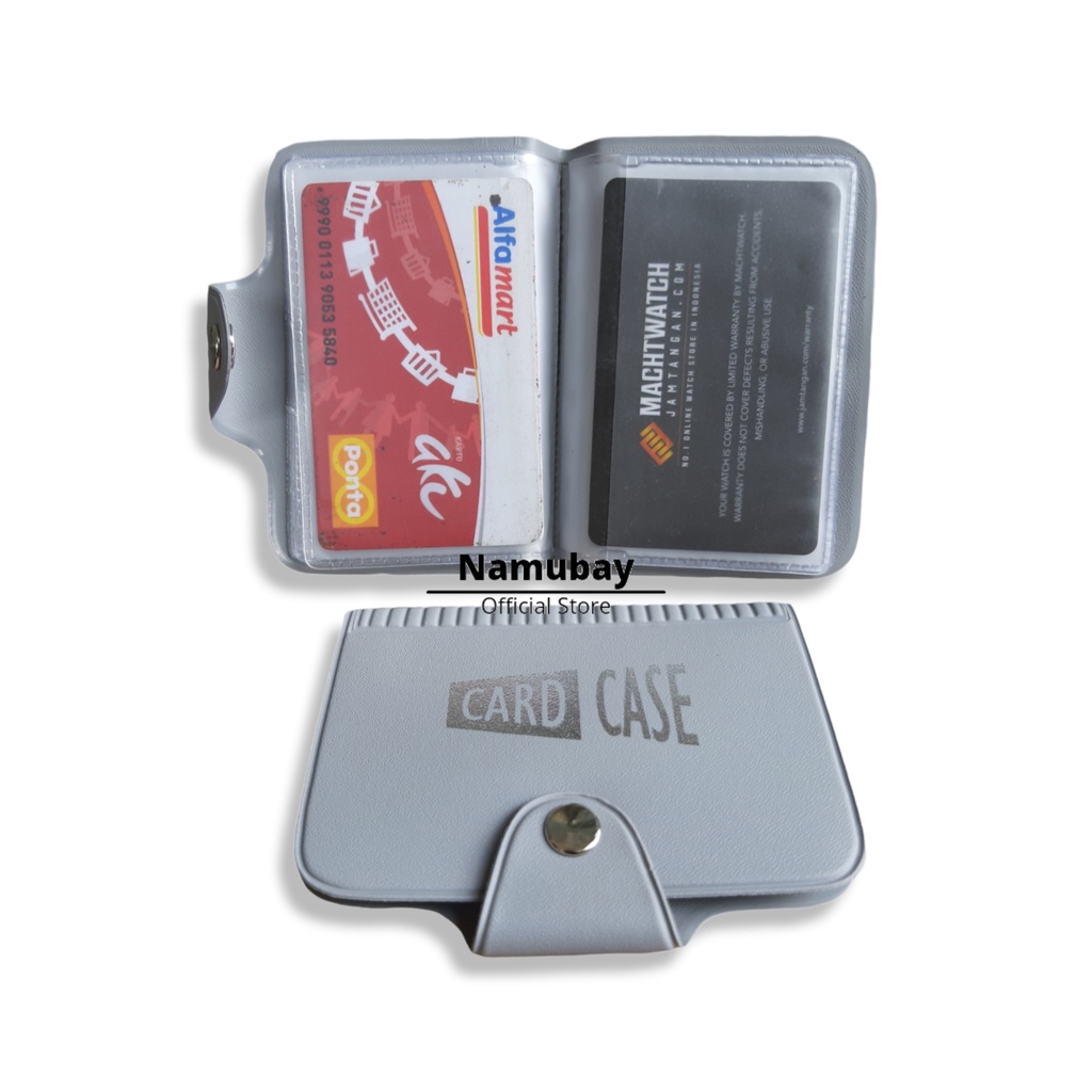 DOMPET KARTU 20 SLOT / DOMPET KANCING / DOMPET LIPAT / CARD CASE / DOMPET WANITA &amp; PRIA / DOMPET ATM TERLARIS/ case card / case slot card / clear card case / dompet kecil / dompet kartu / dompet kartu logam / dompet kartu terbaru / dompet kartu elegant