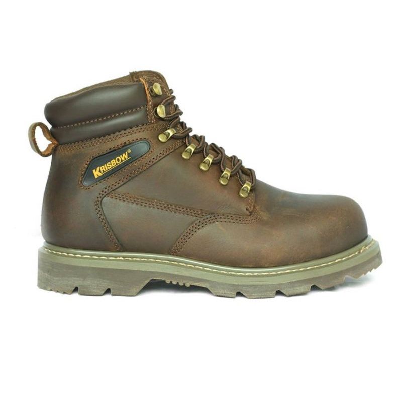 sepatu safety krisbow vulcan 6inch / safety shoes krisbow vulcan 6" / sepatu