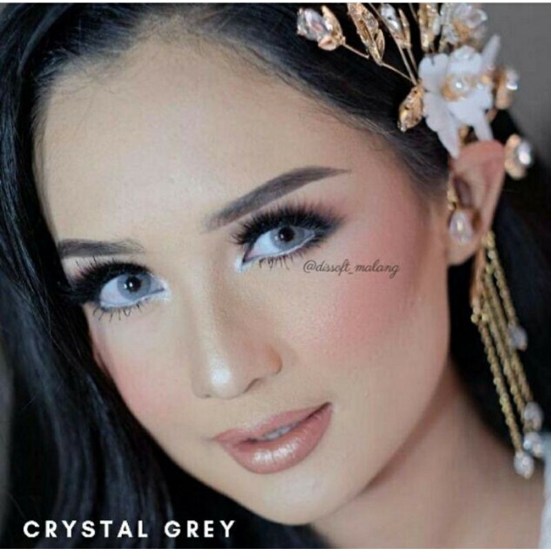 SOFTLENS CRYSTAL GREY/ABU. NORMAL/MINUS(s.d -6.00) NEW MORE DUBAI