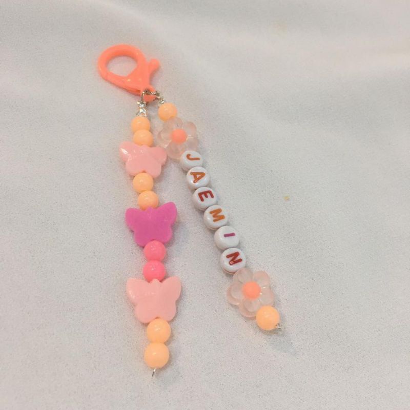 CUSTOM Keychain Beads