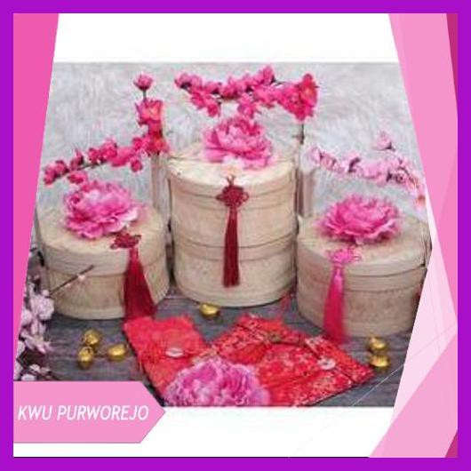 

RANTANG BESEK-diameter 25 cm TINGKAT 1 -RANTANG KEKINIANiAN-tempat dimsum-KOTAK MAKANAN