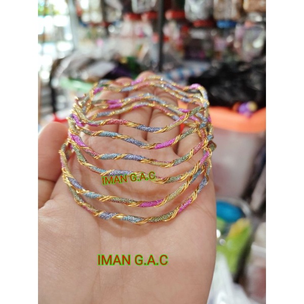 gelang keroncong india anak dan dewasa/aksesories gelang india/gelang import