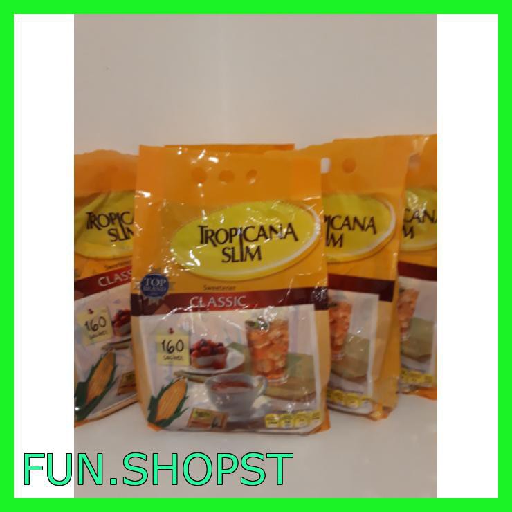 TROPICANA SLIM CLASSIC 160 SACHETS