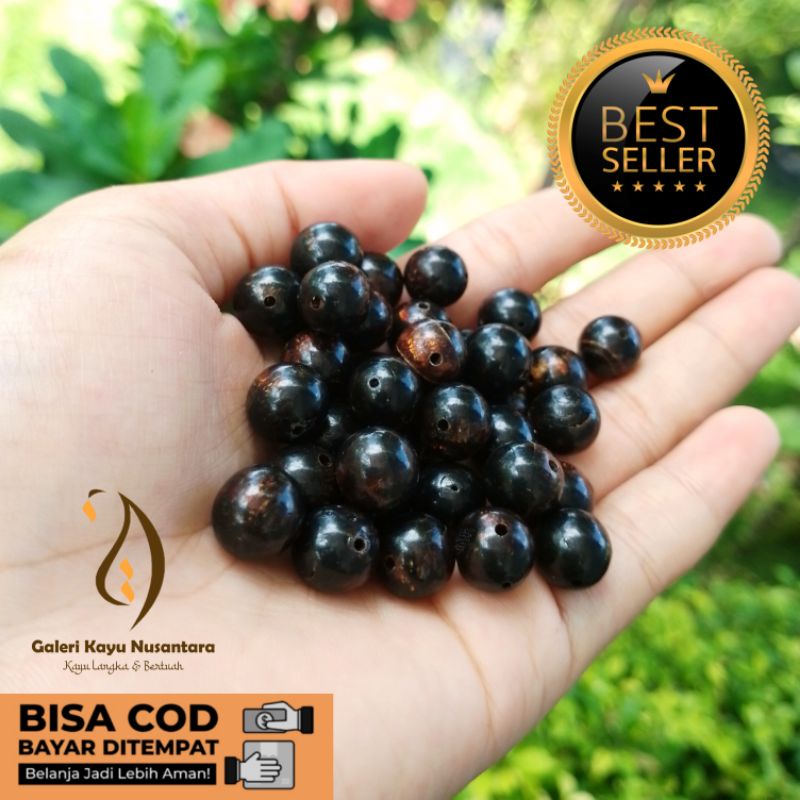 Butiran Yuser motif Bulat Size 7-12mm