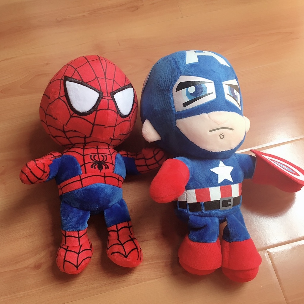 Boneka Plush Model Avenger Spiderman untuk Hadiah 27cm