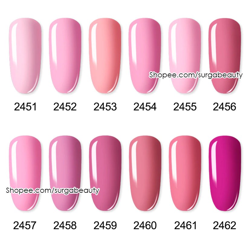 Rosalin UV gel polish rosalin nail gel polish warna PINK risalin uv gel nail polish nail kuteks gel