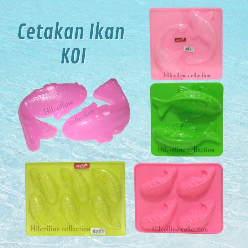 Cetakan Ikan KOI Varian Lengkap!!!1