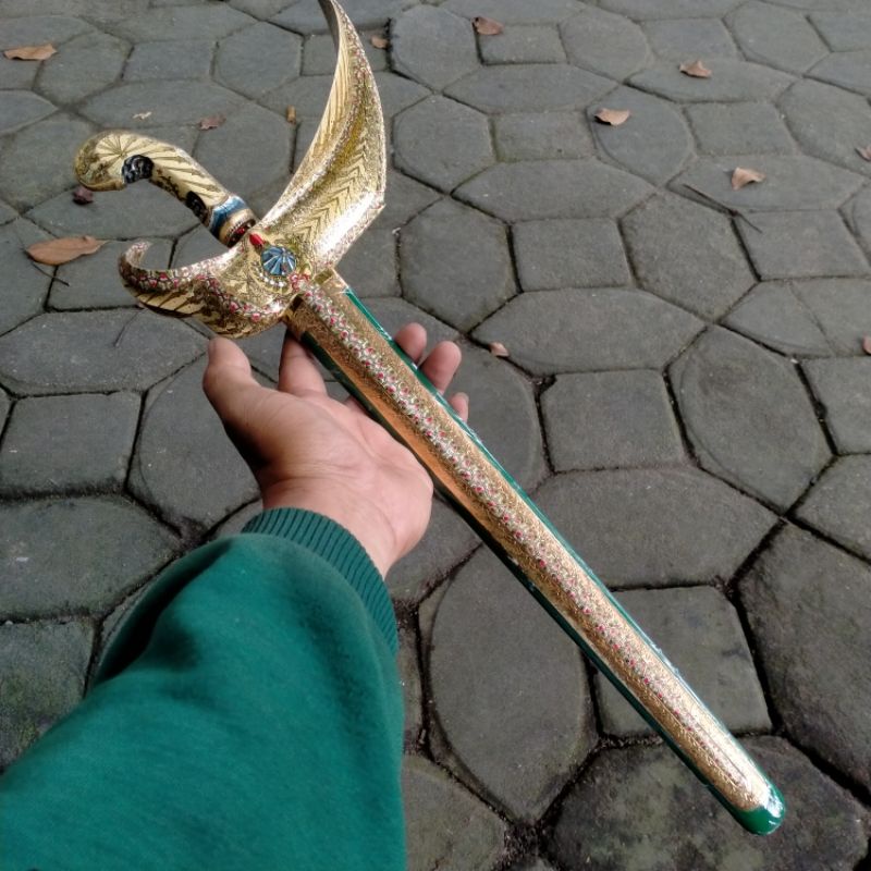 Warangka keris sungging model Ladrang surakarta mewah