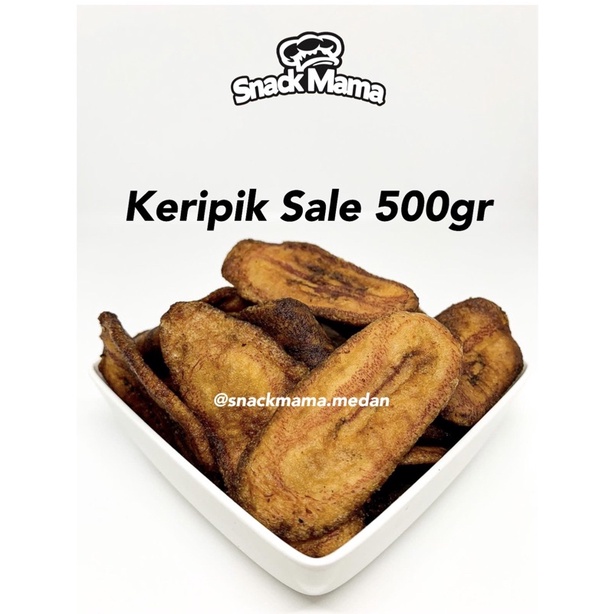 [500GR] KERIPIK PISANG SALE KERING MANIS