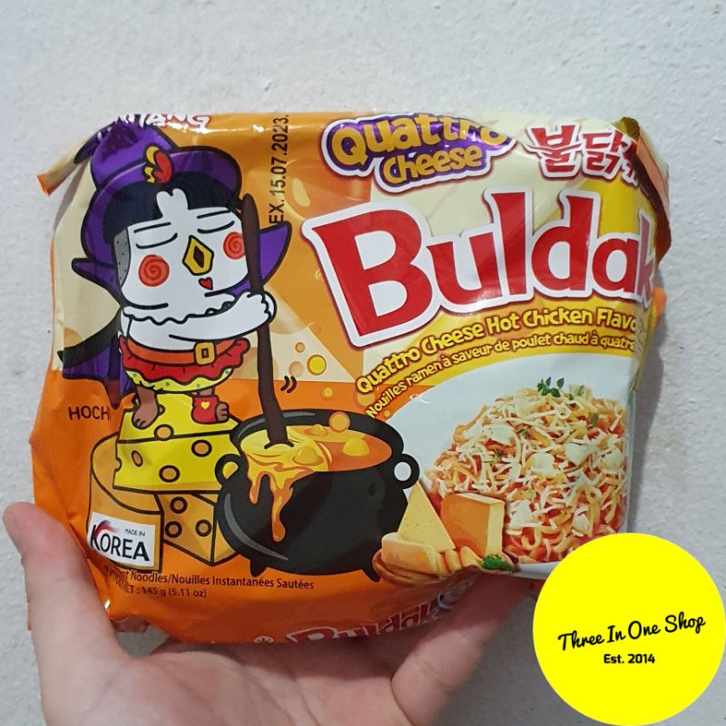 

[READY STOCK] Samyang Buldak Four Cheese/Quatrro Cheese 145g