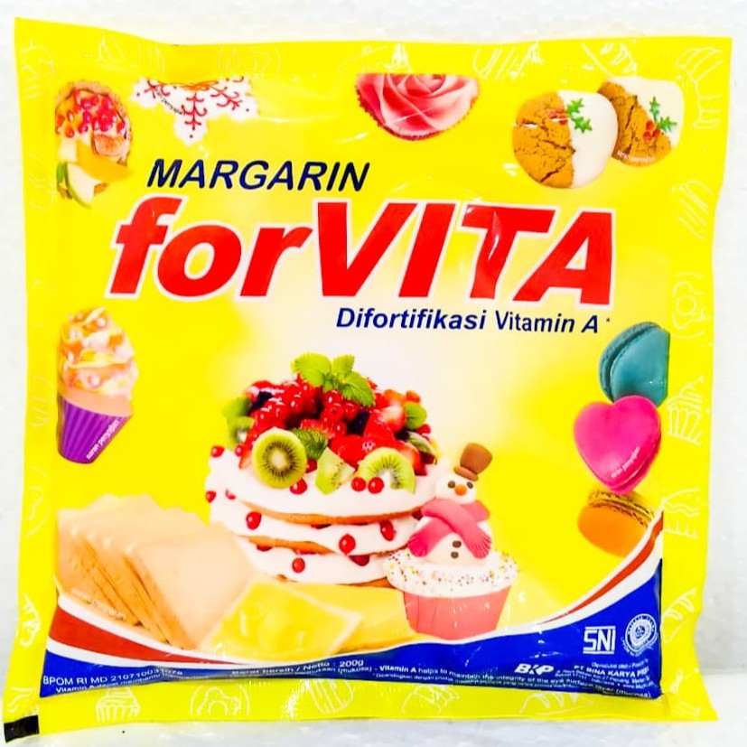 

MARGARINE MENTEGA FORVITA SACHET 200gram