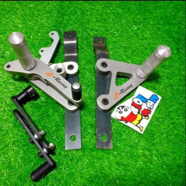 STEP UNDERBONE DOUBLE DISH ALA OSSI SUPRA X125 MX KING SONIC SATRIA FU  UNTUK SEMUA VERSI DOUBLE DIS