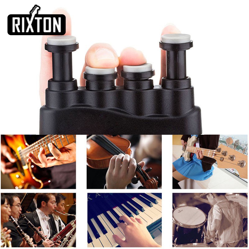 Rixton Finger Exercise Alat Senam Jari Latihan Gitar Melatih Jari Bermain Guitar Piano Biola Flute