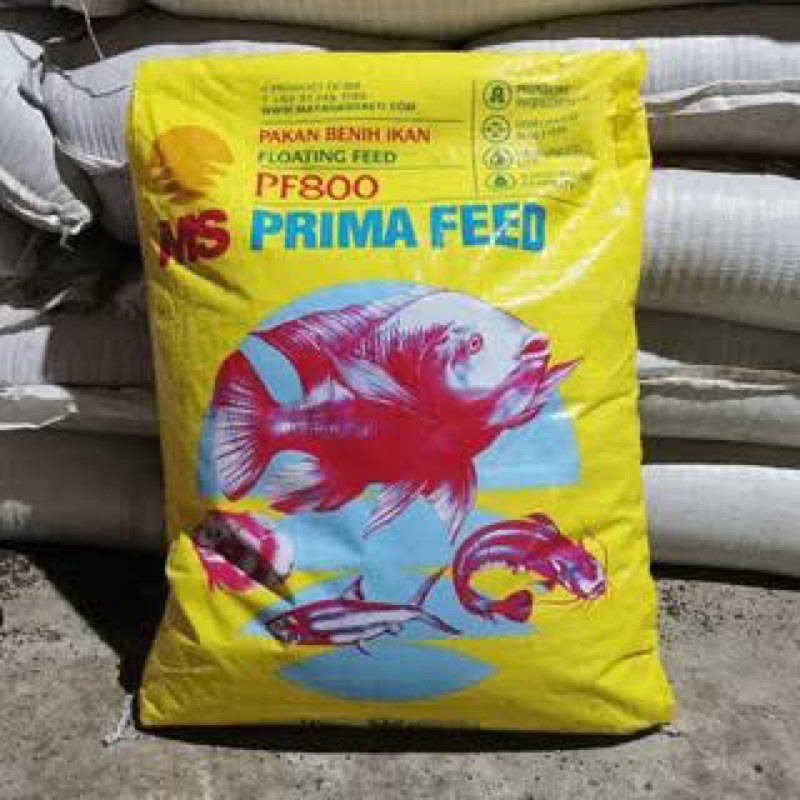 ms prima feed pf 0 100 200 500 800 1000 pakan ikan tenggelam 10 kg tambak lele patin nila udang 10kg