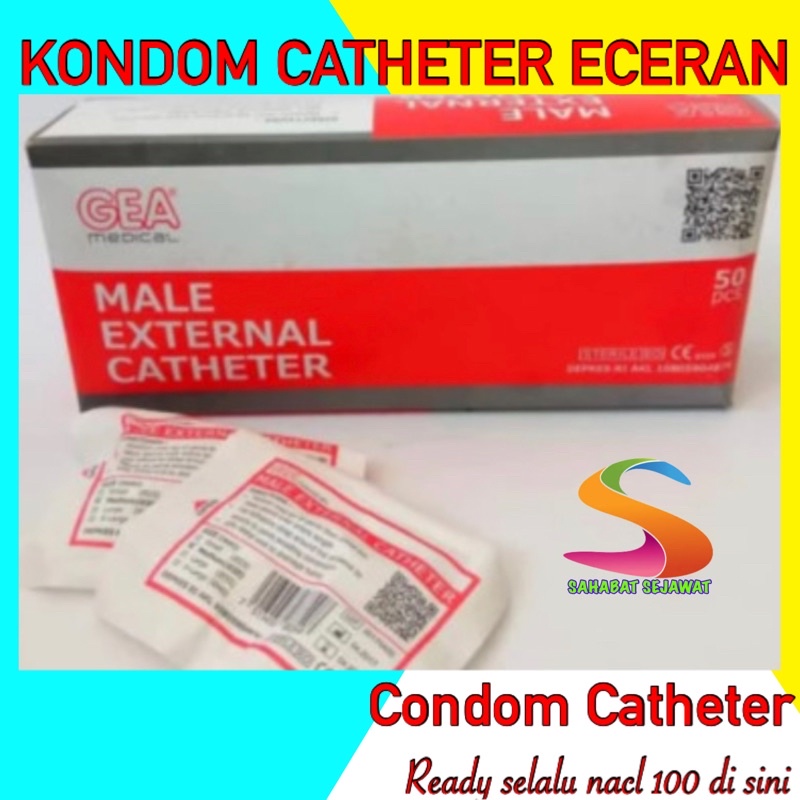 CONDOM CATHETER GEA | EXTERNAK MALE CATHETER | KONDOM KATETER.