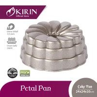 Cetakan Kue Cake Pan Premium PETAL PAN / Loyang Bolu Extra Tebal KIRIN