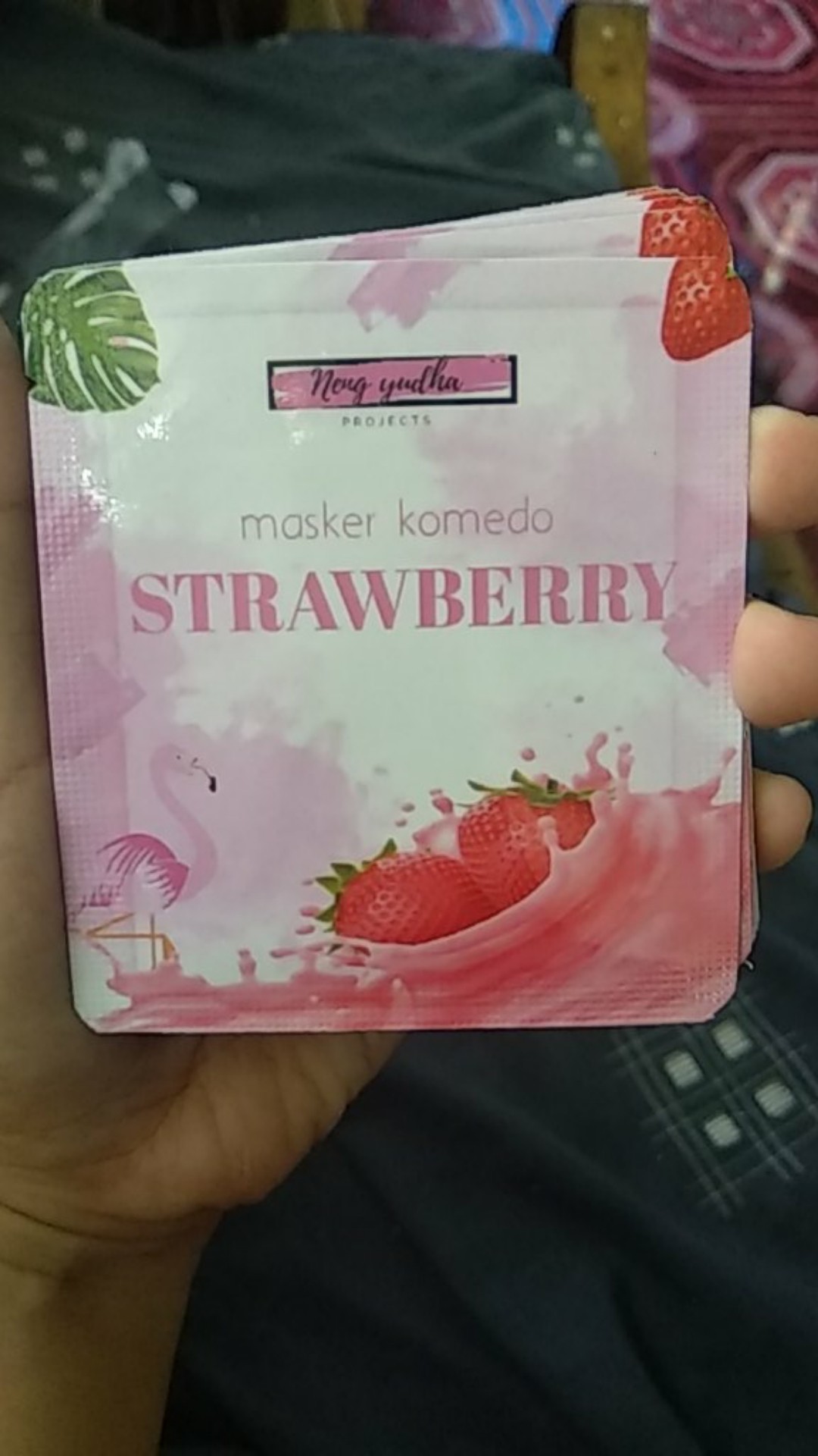 Sachet Kemasan Masker Non Zipper 8x9 Cm