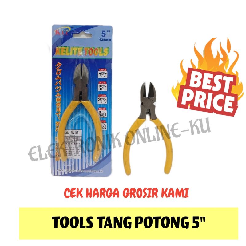 TOOLS TANG POTONG 5&quot; FORTUNE ORANGE