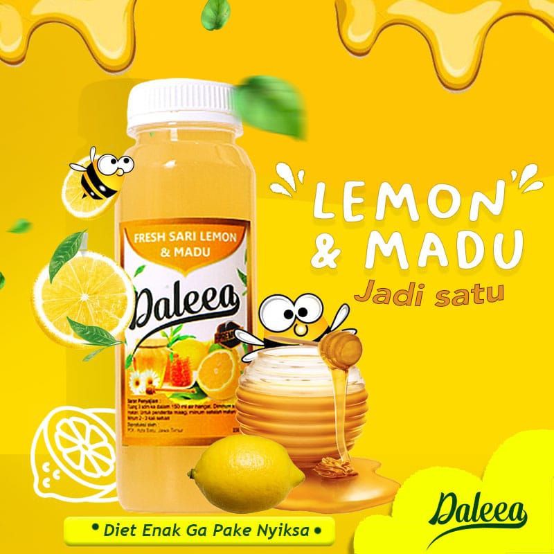 

Sari Lemon Madu Daleea 500ml