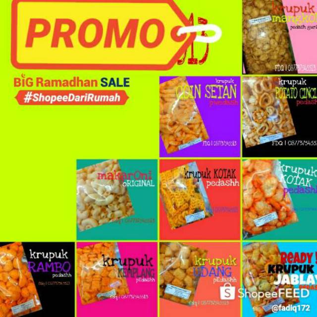 

KERUPUK PEDAS BANG BREWOK