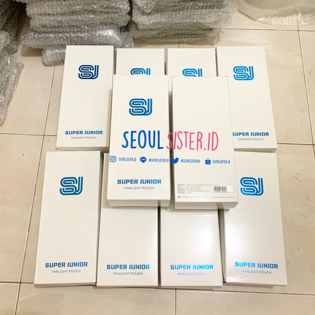 [ READY STOCK ] SUJU FANLIGHT CASE