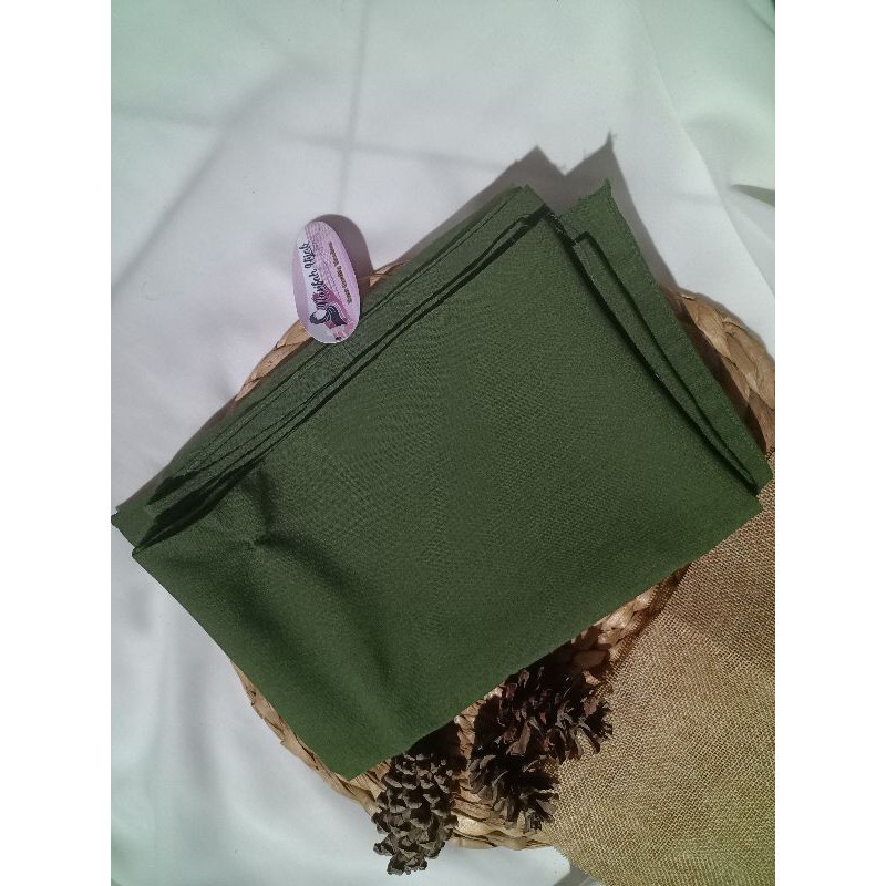 PASHMINA WOLFIS (73 cm × 180 cm) || Nasifahhijab-Army