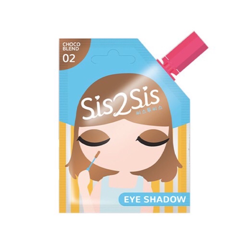 Sis2Sis Eyeshadow 02-Choco Blend