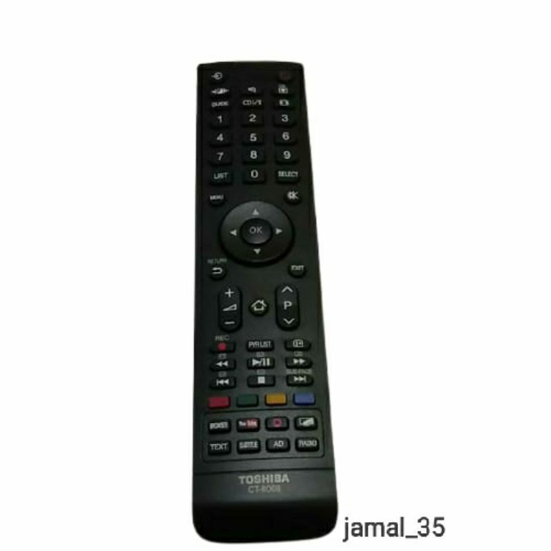 REMOTE REMOT TV TOSHIBA SMART TV LED CT-8068 ORIGINAL ASLI