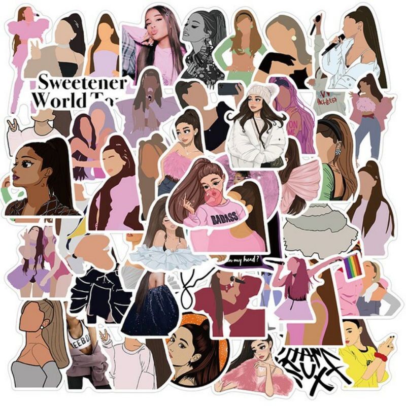 

STIKER PACK ARIANA GRANDE STYLE 260043- STIKER AESTHETIC KEREN IMUT LAPTOP, AKSESORIS HP, ANTI AIR, MOTIF, HELM, TUMBLER, KOPER, KULKAS