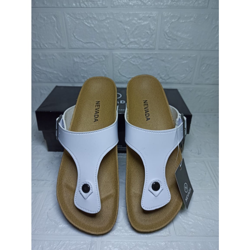 Sandal Jepit Puyuh Wanita Nevada Birken Terbaru Trendi Kekinian