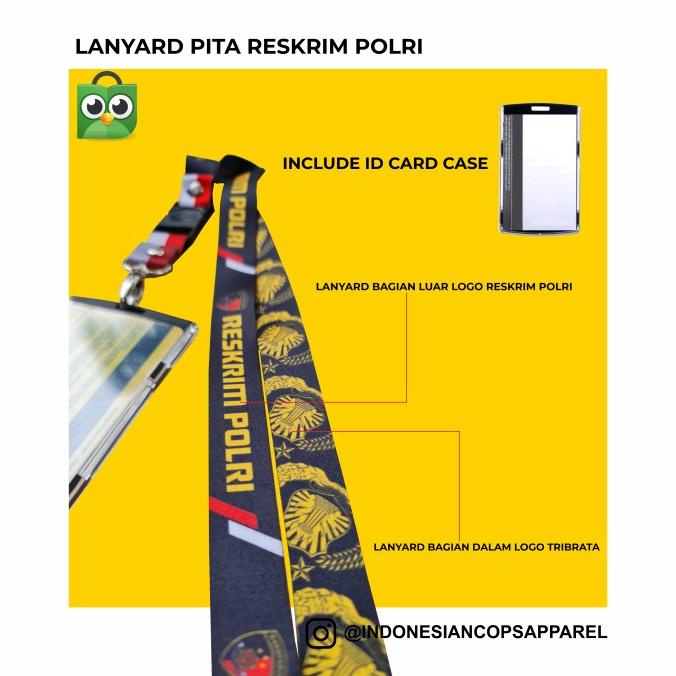 

COD LANYARD PITA RESKRIM POLRI (kalung id card) PROMOKode 3648