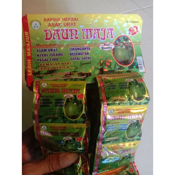 

DAUN MAJA kapsul Original