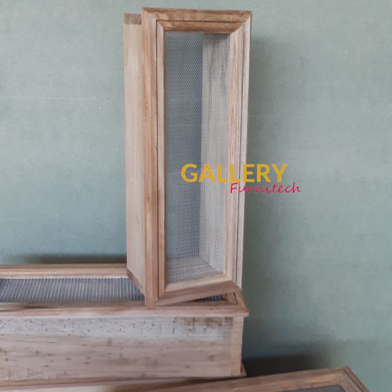 loster jati kawat nyamuk almunium - 15x40
