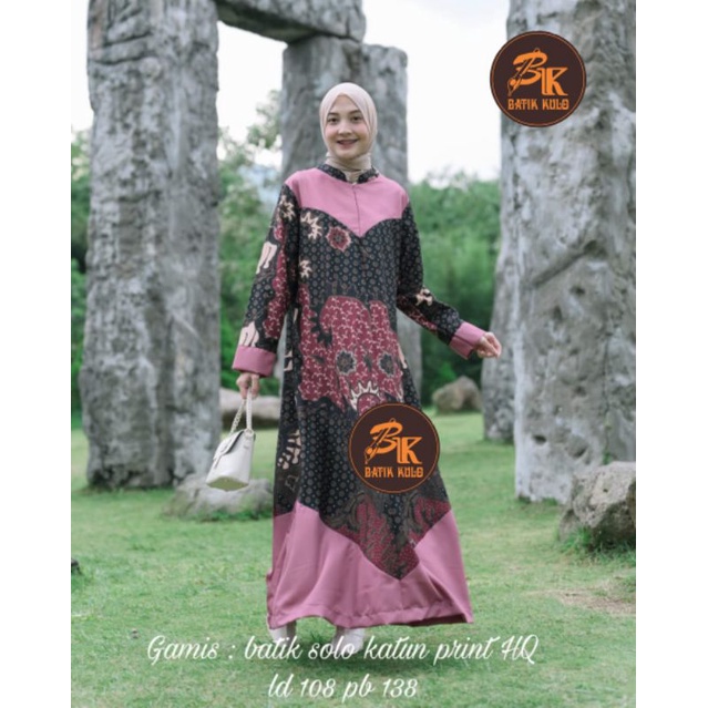 Gamis batik solo