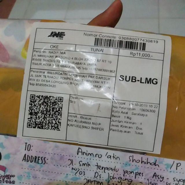 Promo Isi 100 Lembar - Kantong Plastik Motif Kresek 35×45 Cm - Plastik Packing Online Shop - Kresek