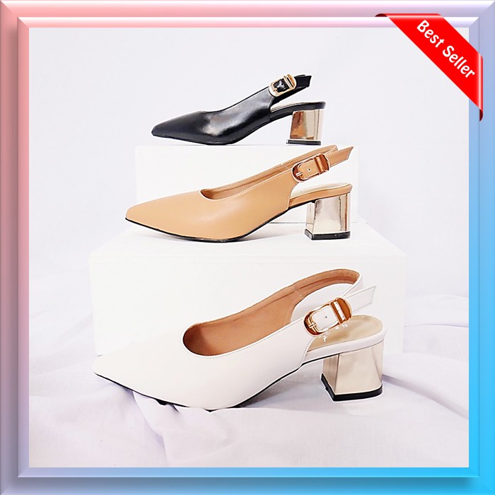 PESONA - High Heels Tahu 5cm Kekinian Terbaru Bisa Untuk Remaja Pesta Kondangan & Kerja Kantor